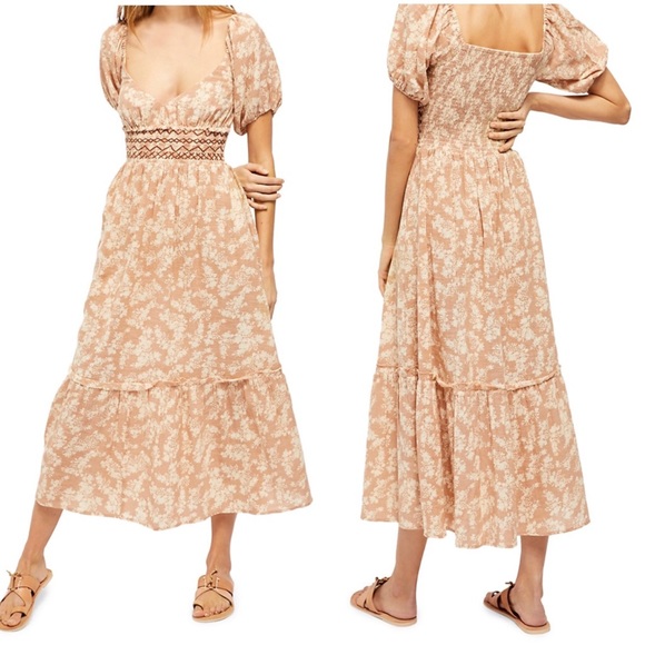 Free People Dresses & Skirts - Free People Ellie Printed Maxi Dress